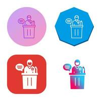 Debate Vector Icon