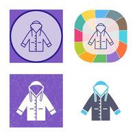 Raincoat Vector Icon