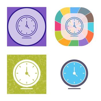 Clock Vector Icon