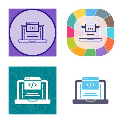 Coding Vector Icon