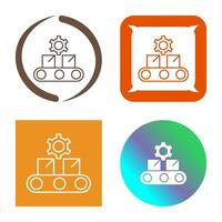 Conveyor Belt Vector Icon