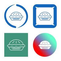 Pie Vector Icon