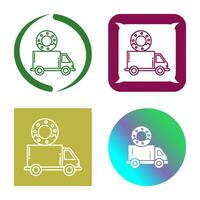 Delivery Truck Vector Icon