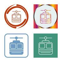 Cable car Vector Icon