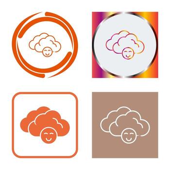 Cloudy Vector Icon