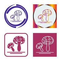 Mushroom Vector Icon