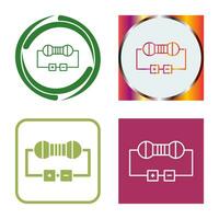 Resistor Vector Icon