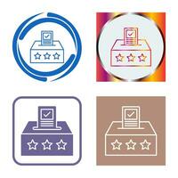 Ballot Vector Icon