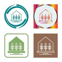 Farm House Vector Icon