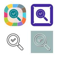 Magnifying Glass Vector Icon