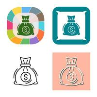 Money Bag Vector Icon