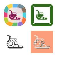 Wheel Chair Vector Icon