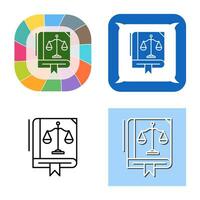 Law Vector Icon