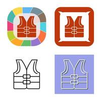 Life jacket Vector Icon