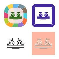 icono de vector de colisión