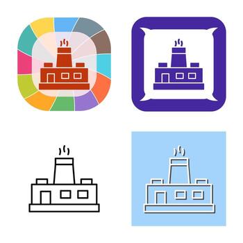 Factory Vector Icon