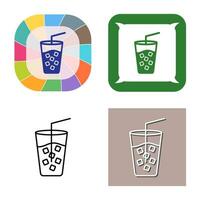 Cold Drink Vector Icon