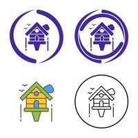 Birdhouse Vector Icon