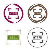 icono de vector de https