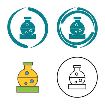 Flask Vector Icon