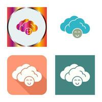 Cloudy Vector Icon