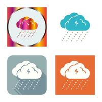 Rainy Day Vector Icon