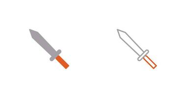 Unique Sword Vector Icon