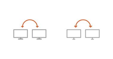 Unique Connected Systems Vector Icon
