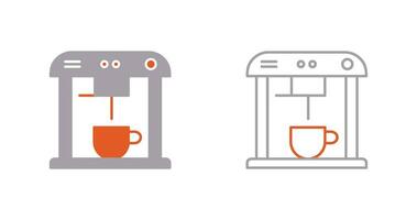 Unique Coffee Machine Vector Icon