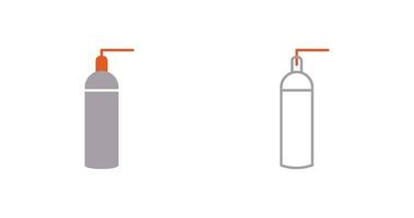 Unique Oxygen Tanks Vector Icon