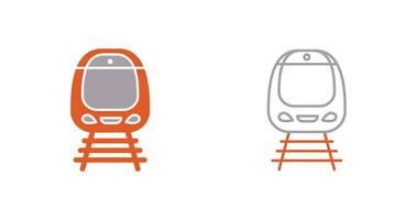 icono de vector de tren