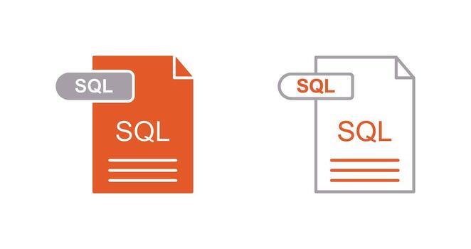 SQL Vector Icon