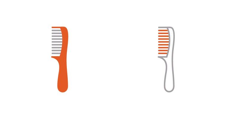 Comb Vector Icon