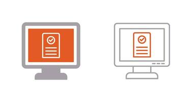 Online appointment Vector Icon