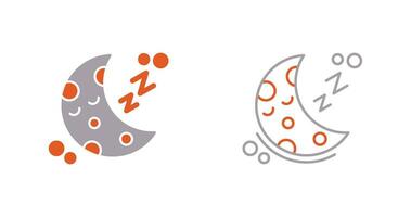 Sleeping Vector Icon