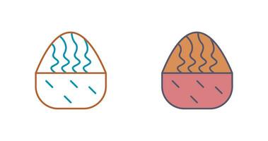 Cream Muffin Vector Icon