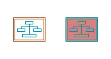 Unique Seo Structure Vector Icon