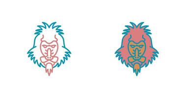 Mandrill Vector Icon