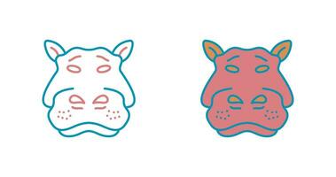 Hippo Vector Icon