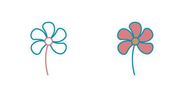 Small flowers Vector Icon