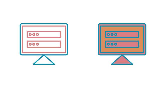 Corrupted Data Vector Icon