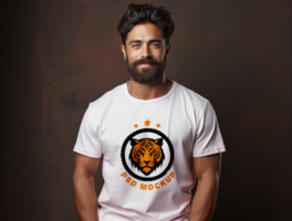 Editable cloth mockup PSD template ai generated