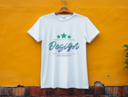 Editable tshirt mockup PSD template ai generated