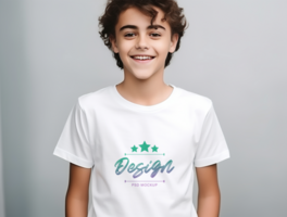 Editable tshirt mockup PSD template ai generated