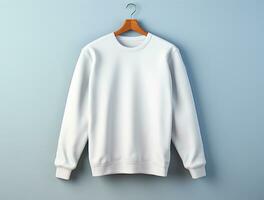 Blank sweatshirt for mockup ai generated photo