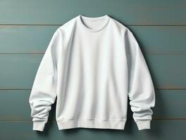 Blank sweatshirt for mockup ai generated photo