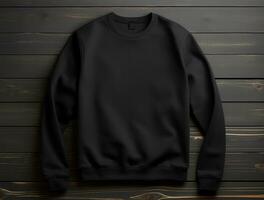 Blank sweatshirt for mockup ai generated photo