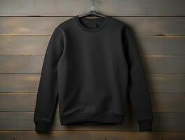 Blank sweatshirt for mockup ai generated photo