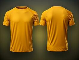 3d render blank t-shirt ai generated photo