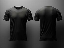 3d render blank t-shirt ai generated photo